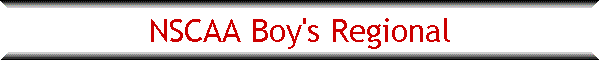 NSCAA Boy's Regional