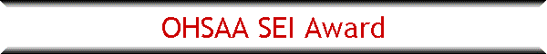 OHSAA SEI Award